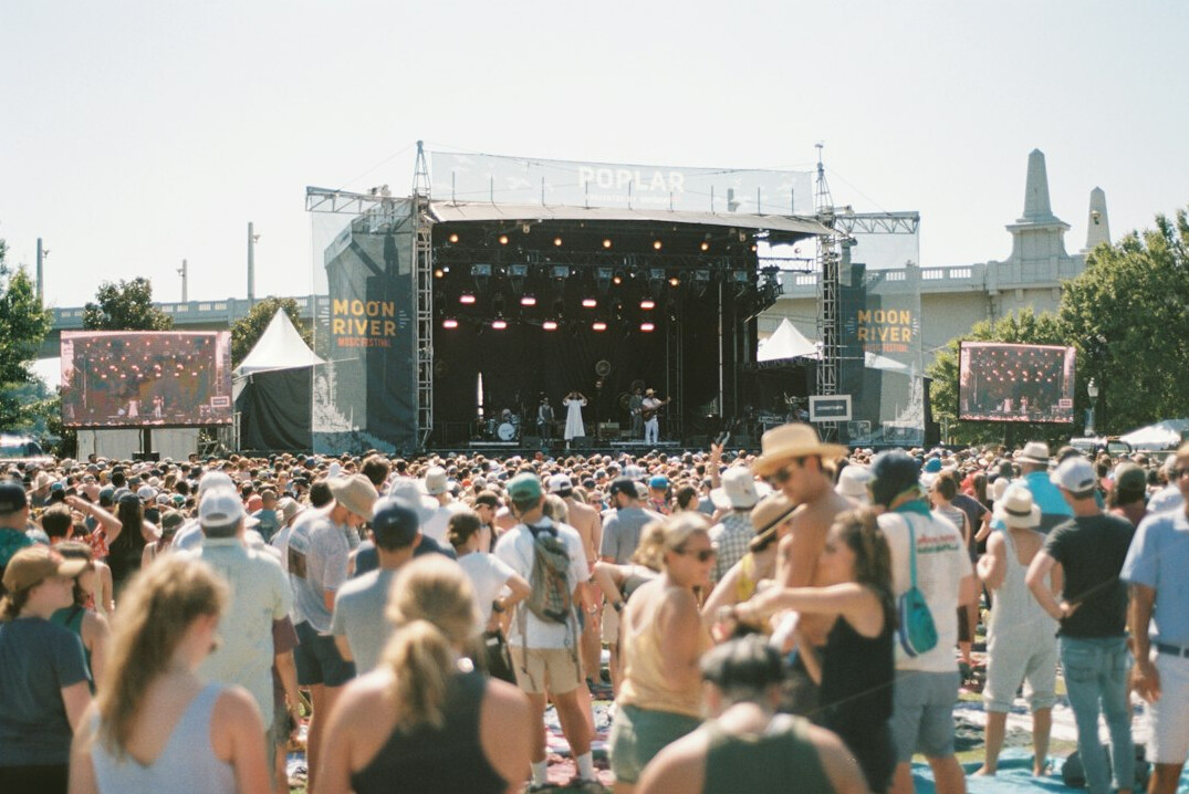 multicultural festival crowd