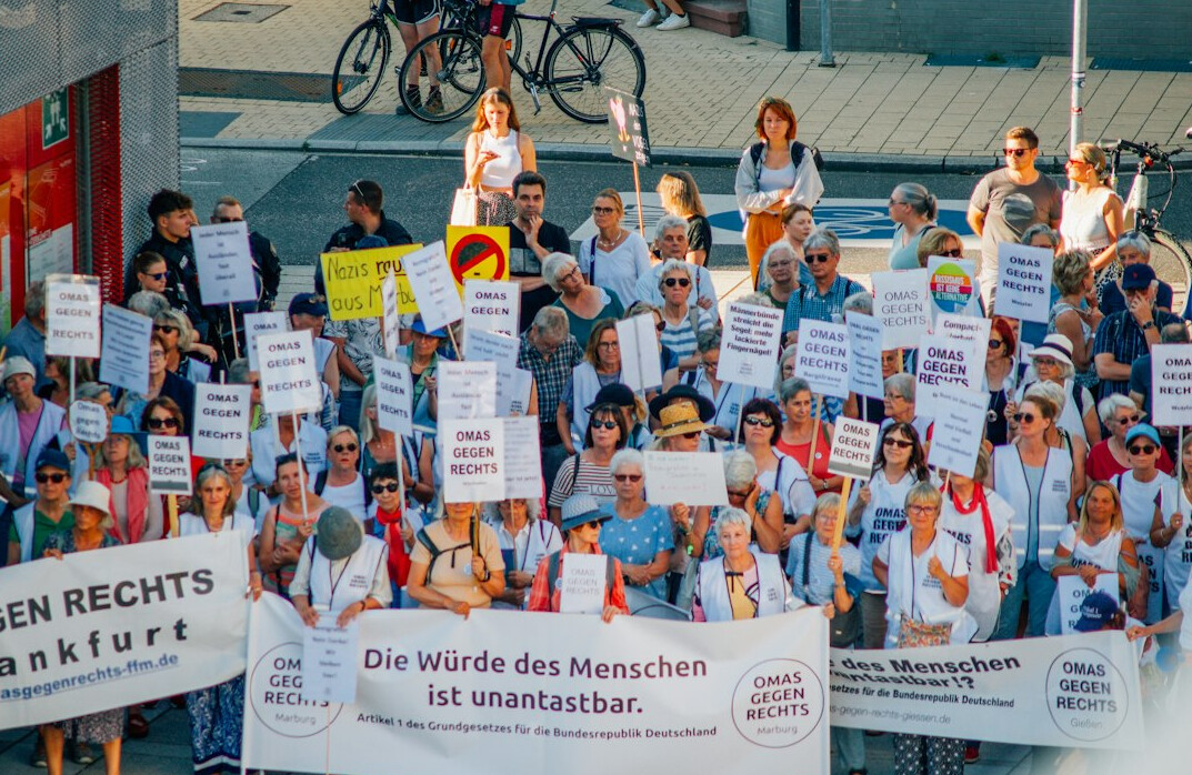 diverse group of immigrants in germany