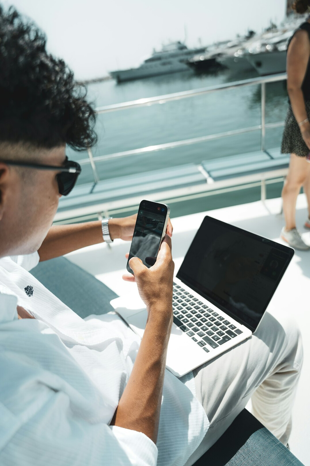 people using digital devices in daily life